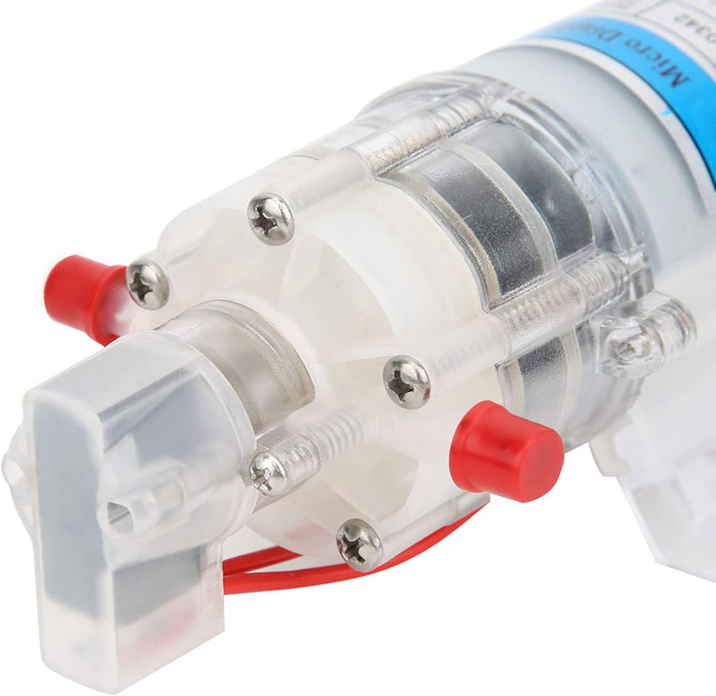 Membranpumpe, 12 V 15 W, leise Wasserpumpe für Lebensmittel, Mikromembranpumpe DC selbstansaugend 0,