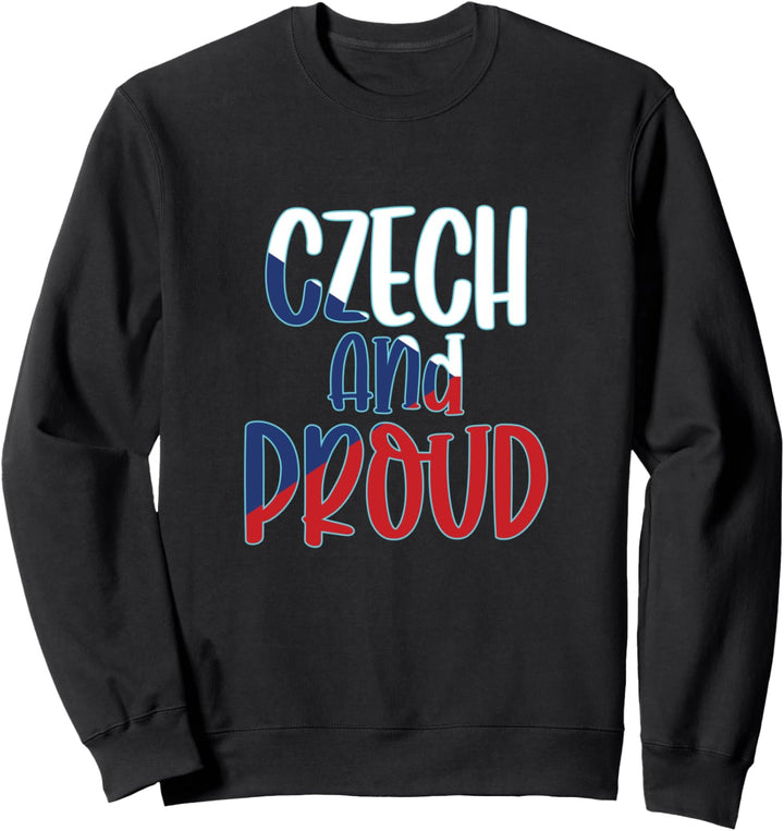 Tschechisch und Stolz - Tschechische Republik Flagge Stolz Sweatshirt