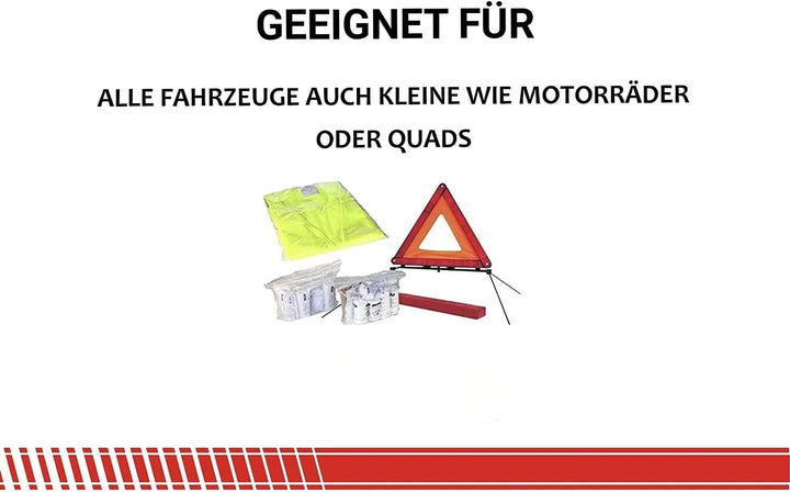 RAU EH0010 Trio Kombitasche Erste Hilfe Nach DIN13164 Schwarz, Schwarz