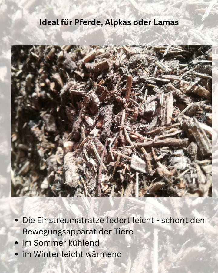 Jumbogras Waldboden Einstreu für Kleintiere und Grosstiere, natürliche Einstreu für Hasen, Kaninchen