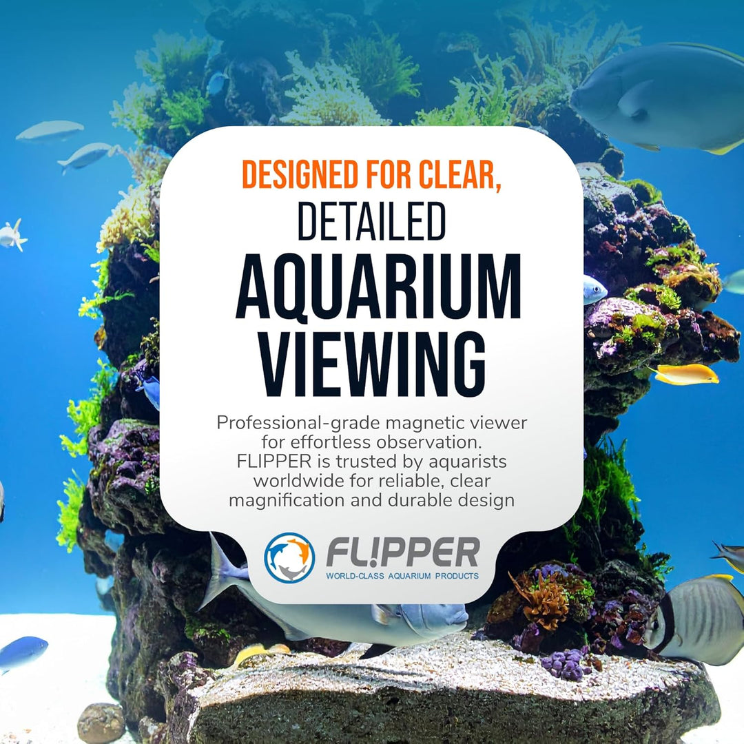 Flipper DeepSee Magnetischer Betrachter für Aquarien, 12,7 cm MAX 5", MAX 5"