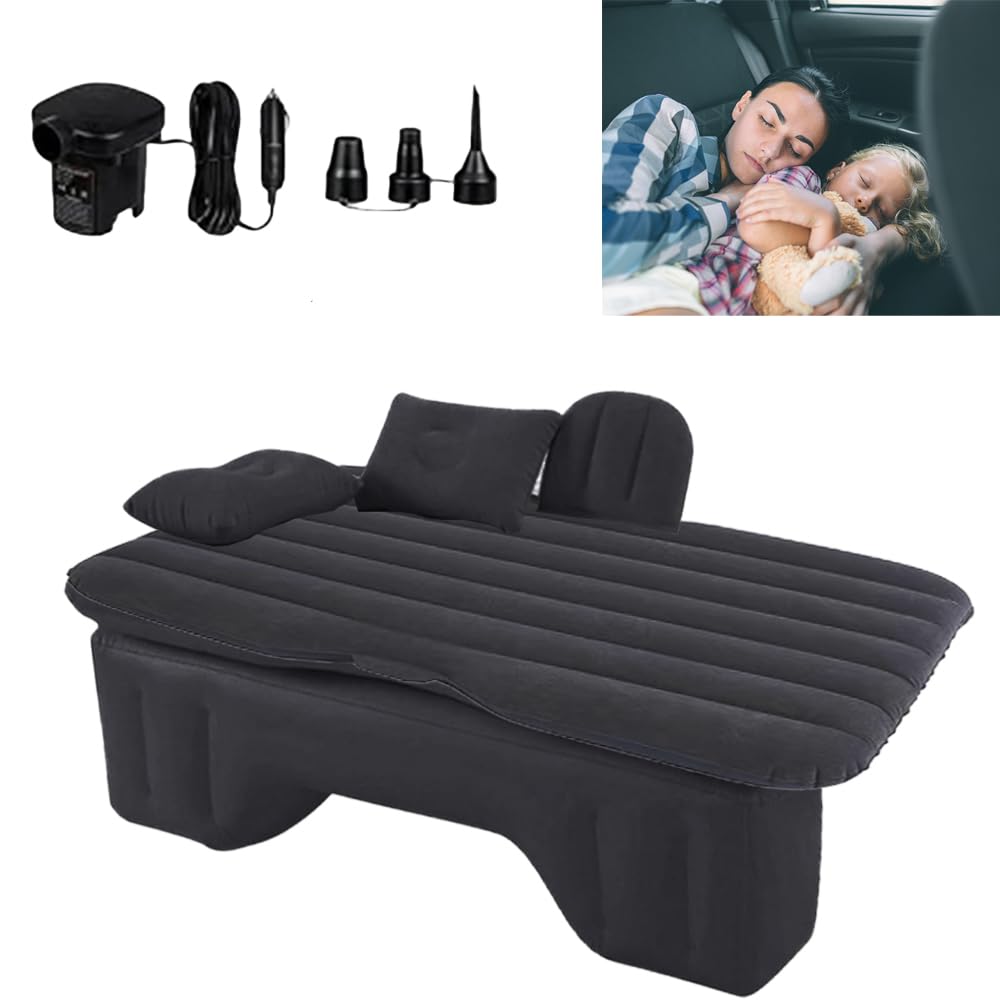 Geterral Auto Matratze,Matratze Für Auto Luftmatratze,Auto Bett Luftmatratze Outdoor Camping Traveli