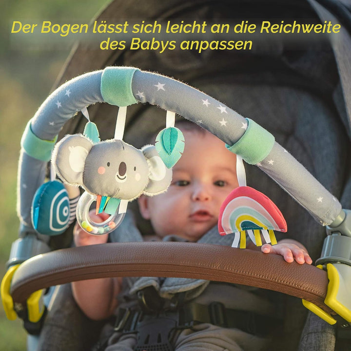 Taf Toys 12625 Kinderwagen-Spielbogen Koala, grau, 710 g