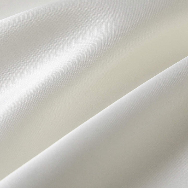 Boqingzhu Satin Bettwäsche 135x200cm Weiss Uni Glatt Glänzend Seide Luxus Bettwäsche Set Bettbezug u