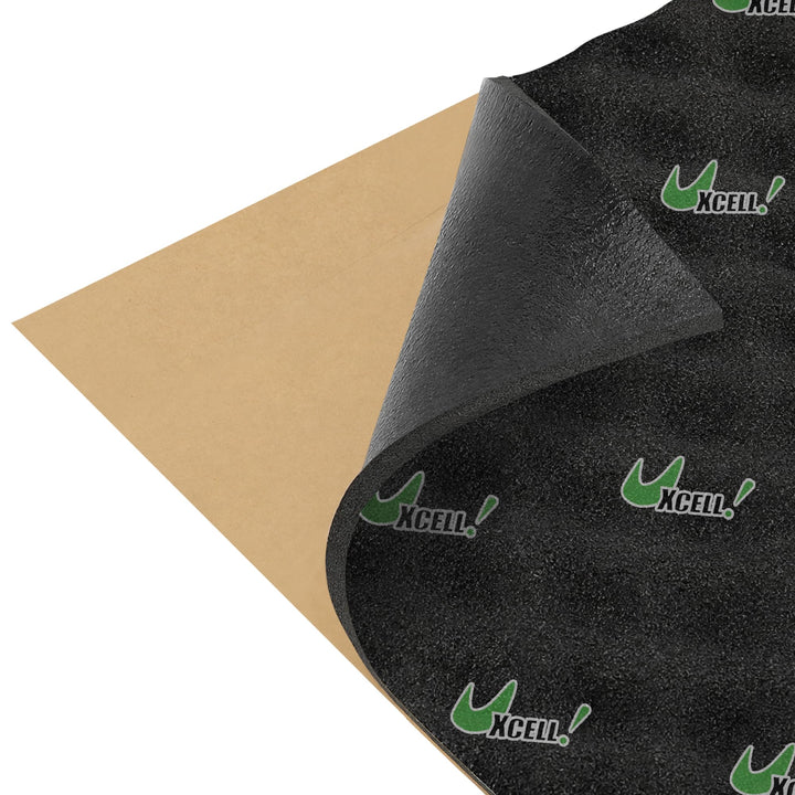 X AUTOHAUX Auto Schallabsorptionswellenschaumdämpfer Schallschutz Dämmmatte Schwarz 300cm*100cm