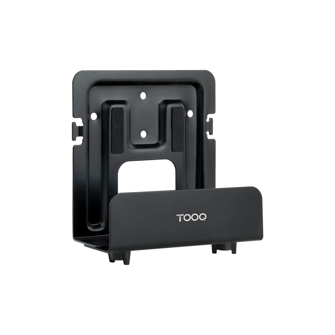 TOOQ TQMPM4776 - Universal-Wandhalterung für Media Player, Router, MiniPC, Farbe Schwarz