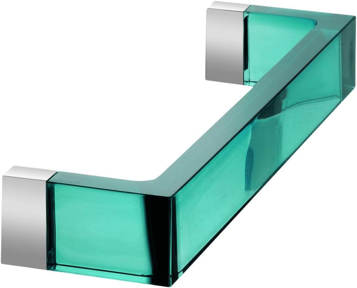 Kartell Rail Handtuchhalter, Plastik, Grün, 30 x 7.5 x 4 cm, 1 Einheiten 30 cm Aquamaringrün, 30 cm
