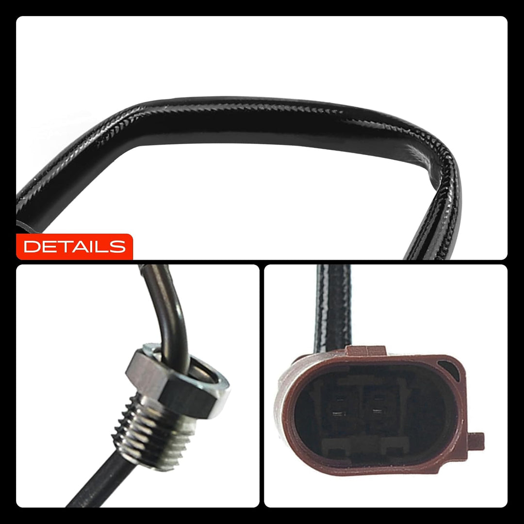 Abgastemperatur Sensor Vor Russpartikelfilter 2-Polig für Beetle 5C1 5C2 5C7 5C8 Golf VI 5K1 AJ5 J-e