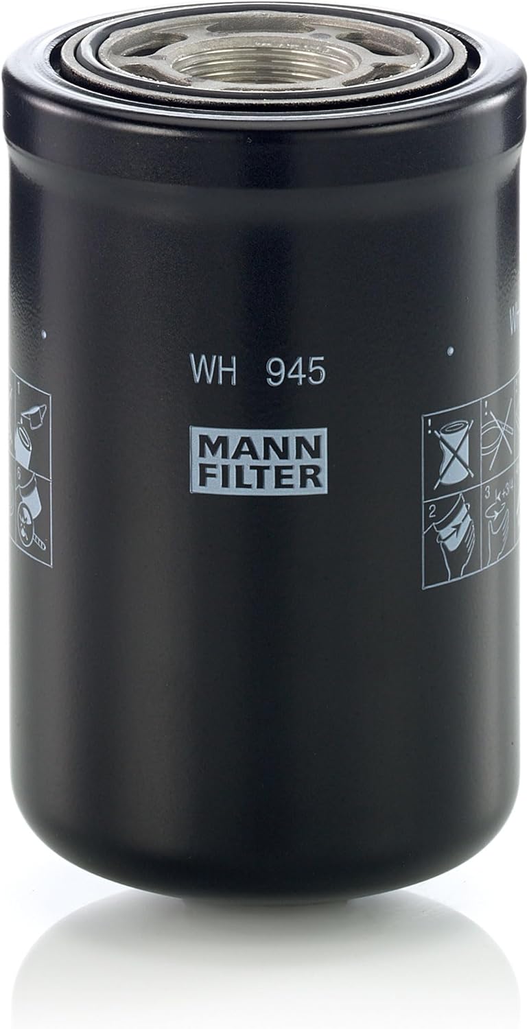 MANN-FILTER WH 945 Hydraulikfilter – Für Industrie, Land- und Baumaschinen