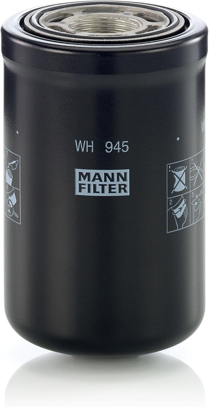 MANN-FILTER WH 945 Hydraulikfilter – Für Industrie, Land- und Baumaschinen