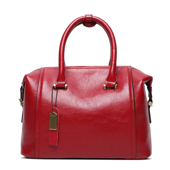 Coolives Damen Tasche Handtasche Henkeltasche aus PU-Leder Boston Umhängetasche Schultertasche Elega