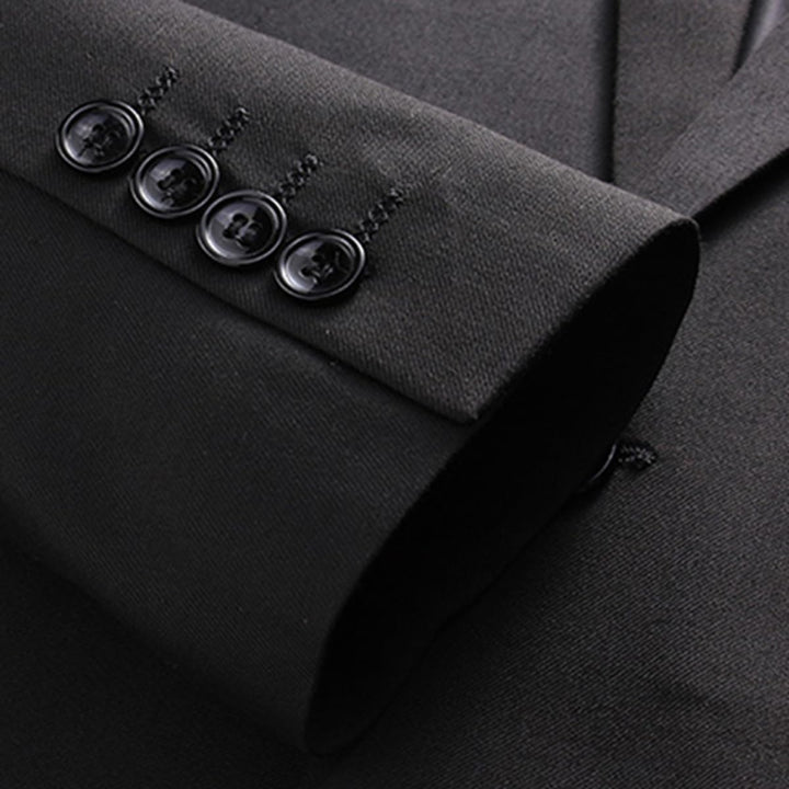 YOUTHUP Anzug Herren 2 Teilig Slim Fit Herrenanzug Business Hochzeit Modern Anzüge Sakko Anzughose 3