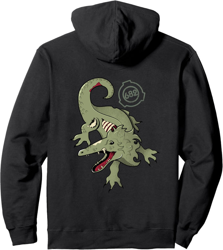 SCP-682 SCP Foundation für Reptilien Pullover Hoodie