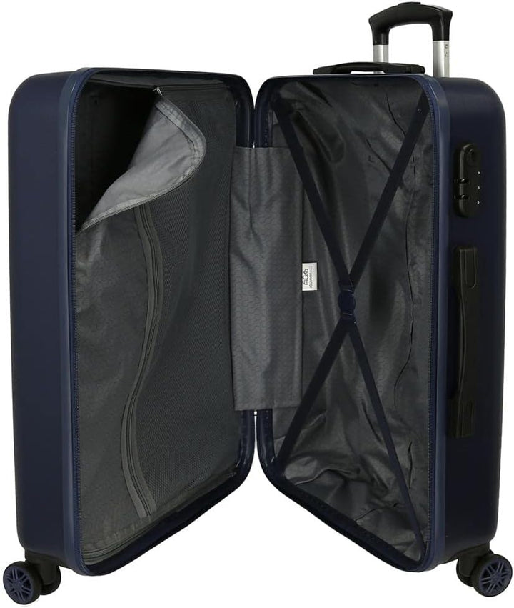Star Wars Legend Kofferset Blau 55/68 cm Hartschale ABS Seitenkombinationsverschluss 104L 6kg 4 Dopp