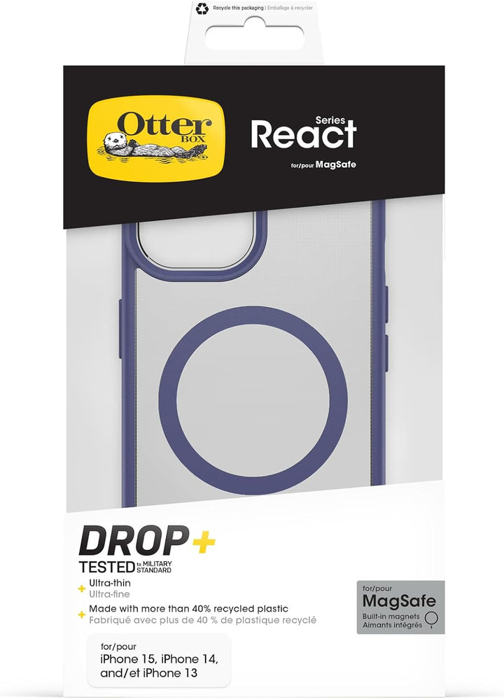 OtterBox React Series MagSafe Hülle für iPhone 16e/15/14/13, stossfest, sturzsicher, ultraschlank, s