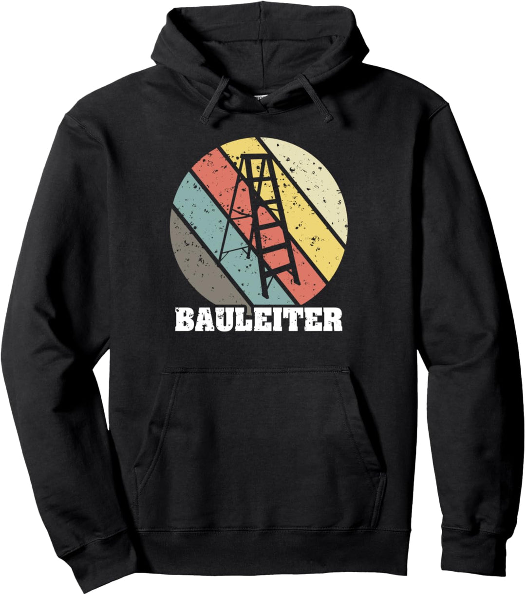Bauleiter Wortspiel Pullover Hoodie