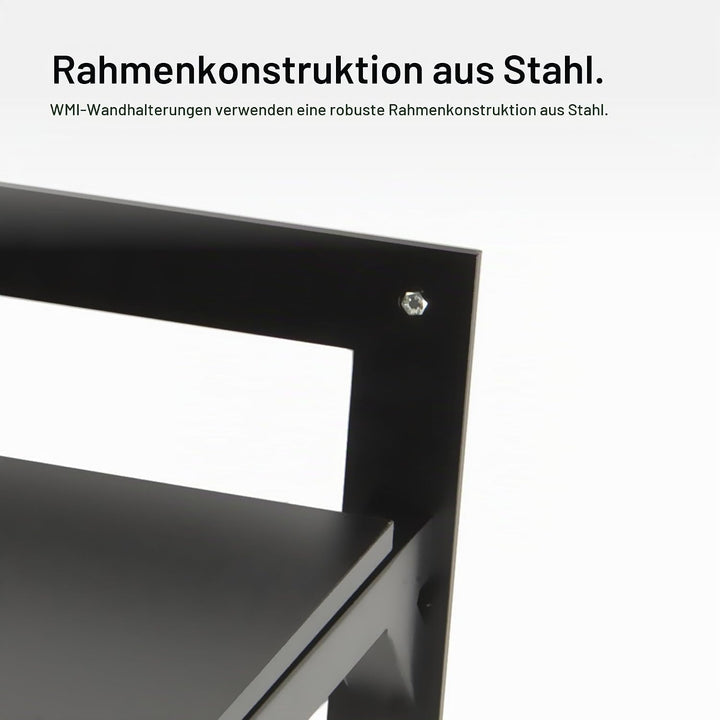 Pro-Ject 3861 Wallmount 1, Regal für Plattenspieler, Schwarz