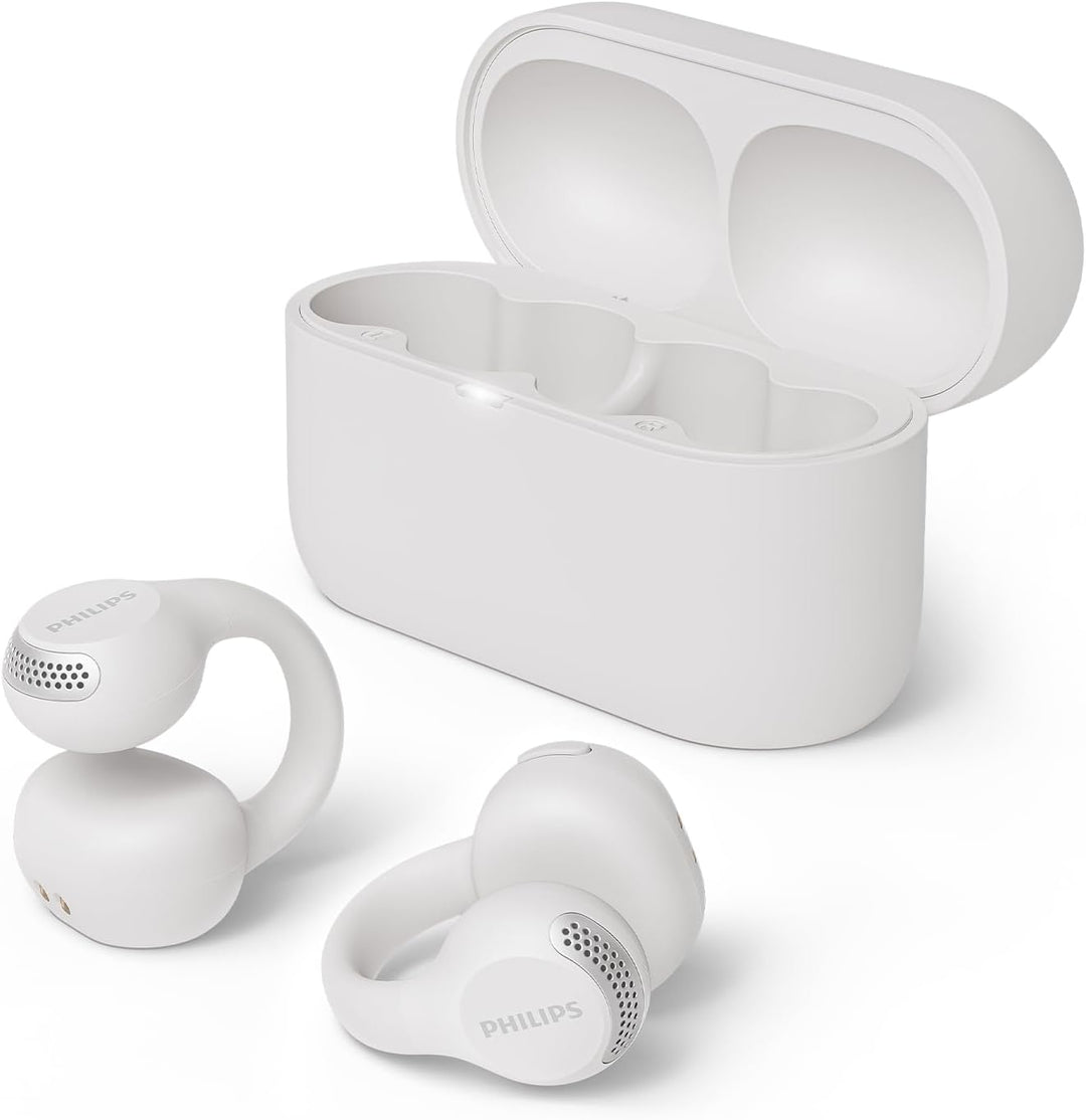 Philips TAQ2000WT ohraufliegende True Wireless Multipoint-Bluetooth-Ohrhörer mit Ohrmanschette - 28