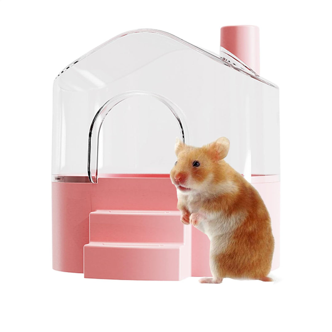 Hamster Sandkiste | Transparenter Grosser Hamster Badebehälter,Kleintierhäuser &amp; Habitate Zur Reinig