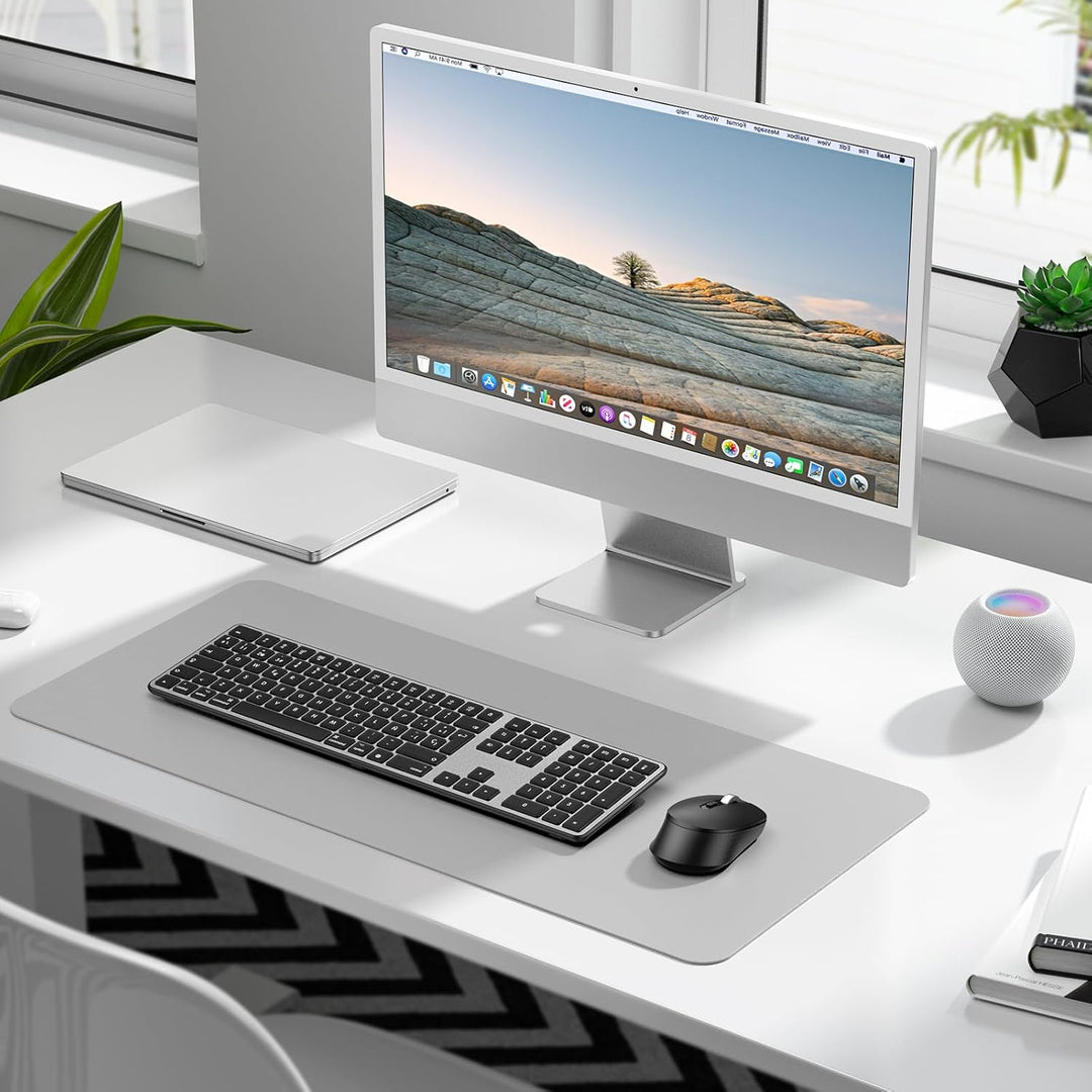 OMOTON Mac Tastatur Maus Set Kabellose für MacBook Air/Pro/iMac/iMac Pro/Mac mini, Bluetooth Funktas