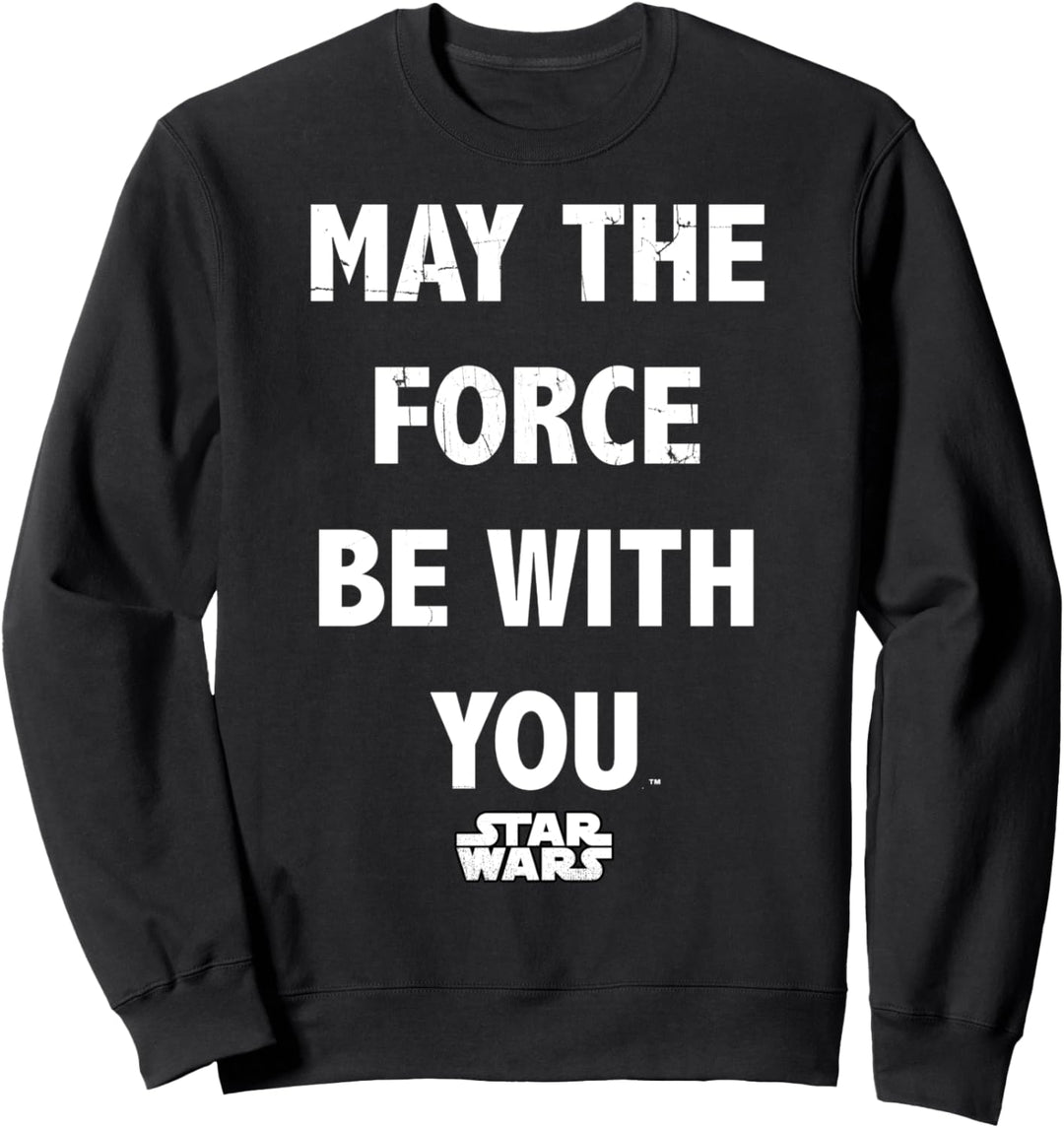 Star Wars May The Force Be With You Logo Sweatshirt
