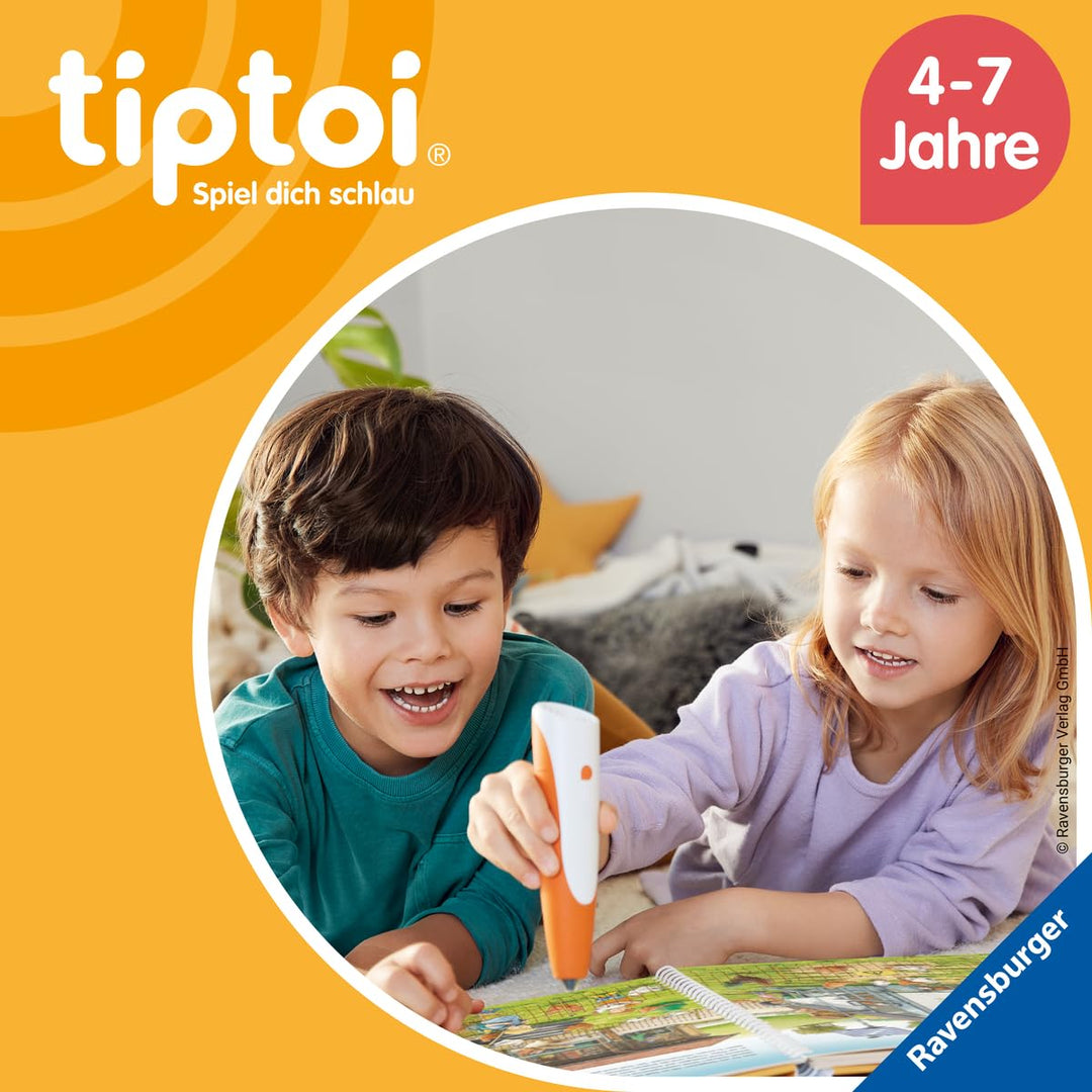 tiptoi® Wir entdecken die Dinosaurier, Dinosaurier-Buch ab 4 Jahre, Spiralbindung