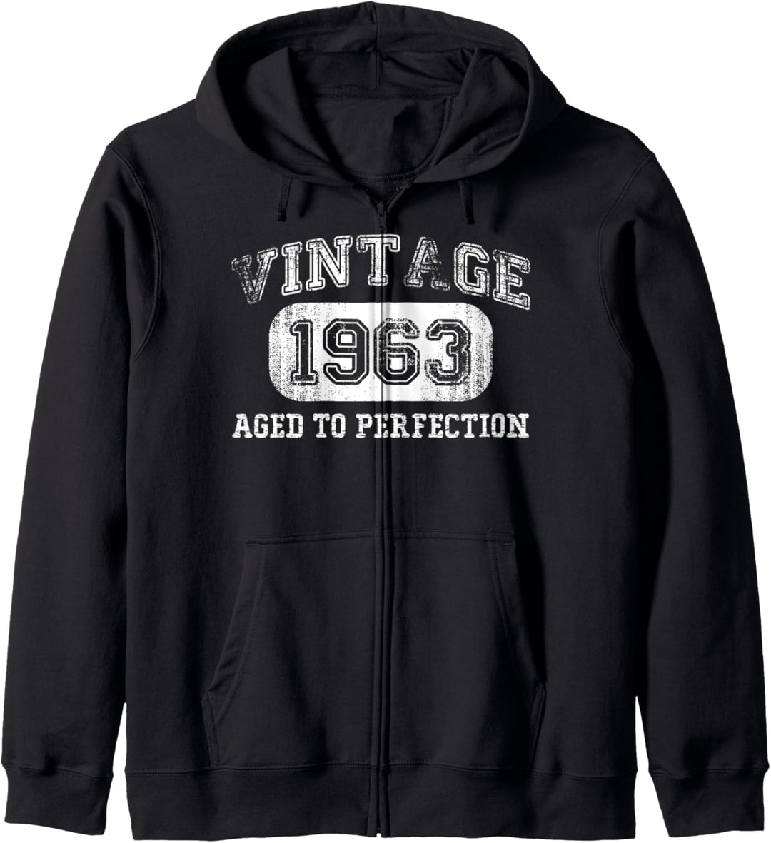 Vintage 1963 Geburtstagsgeschenk, Geschenk zum 59. Geburtstag Kapuzenjacke