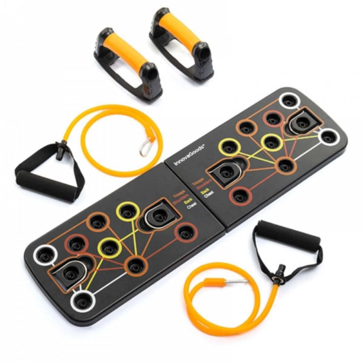 InnovaGoods - Multifunktions-Push-up-Board, Fitness Board Balance, Ganzkörpertraining zuhause, Abneh