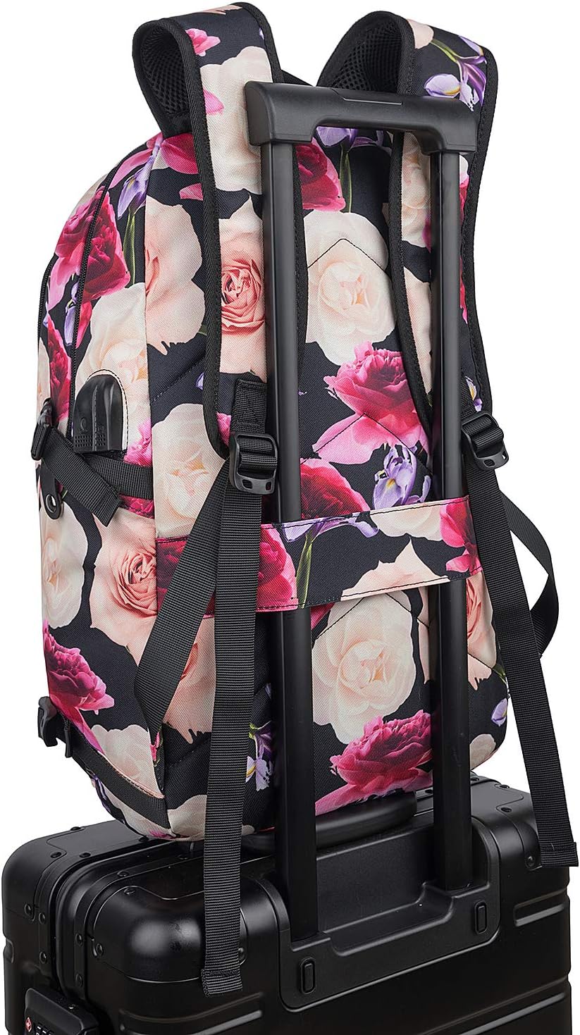 Tzowla Anti Diebstahl Laptop Rucksack für Herren,Rucksack Wasserdicht mit USB-Ladeanschluss und Schl