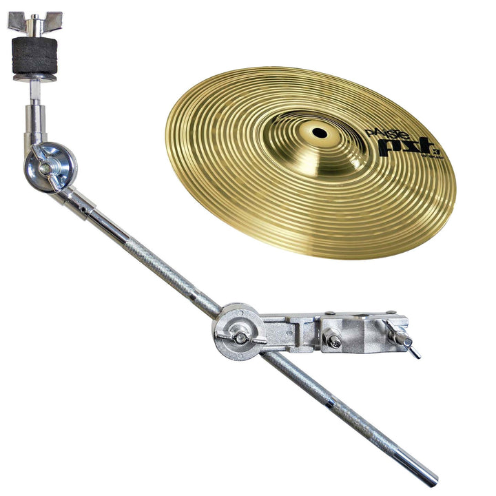 Paiste PST3 10'' Splash Becken + keepdrum HKC Galgen-Beckenarm