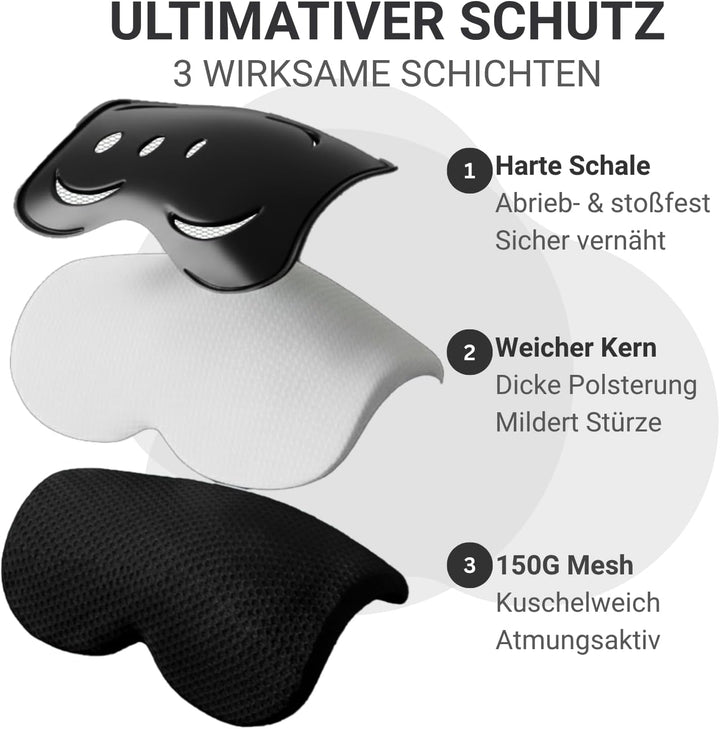 Liebkern Knieschoner Kinder Schoner Inliner Kinder Knieschützer Inliner Kinder Protektoren Set Schüt
