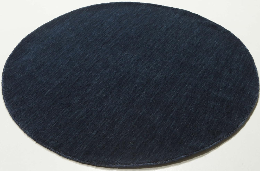 RugVista, Handloom, Teppich, Mittelflor, ∅ 150 cm, Rund, Wolle, Flur, Schlafzimmer, Küche, Wohnzimme