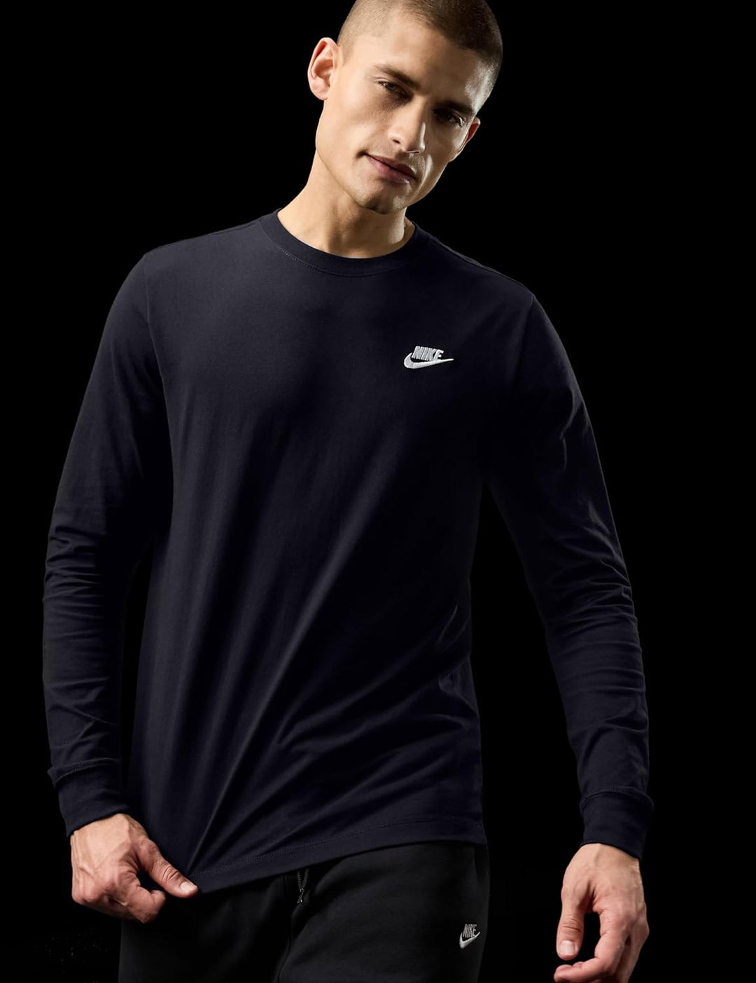 Nike Herren Sportswear Polo 4XL Black/White, 4XL Black/White