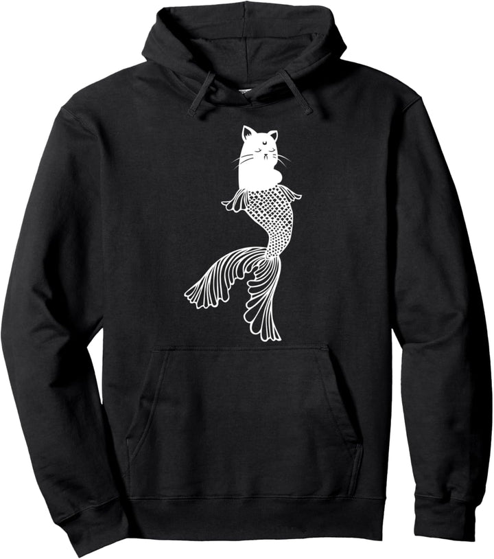 Süsse Lacy Mercat Meerjungfrau Katzenbekleidung Pullover Hoodie