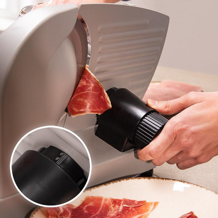 Cecotec Allesschneider ProBlades Easy Clean 200, 200 W, Solingen Glattklinge 19 cm + gezahnte Klinge
