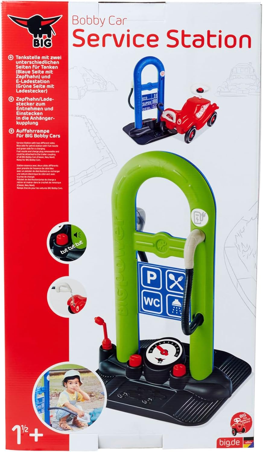 BIG Spielwarenfabrik 800056498 Bobby Car Tankstelle & Raststätte