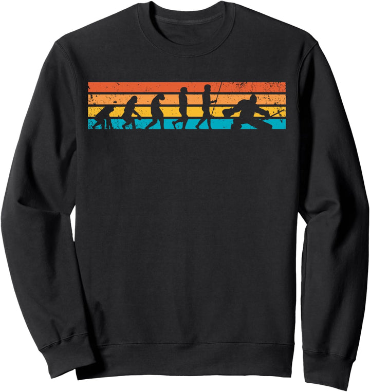 Eishockey Torwart I Goalie | Ice Hockey Evolution Geschenk Sweatshirt
