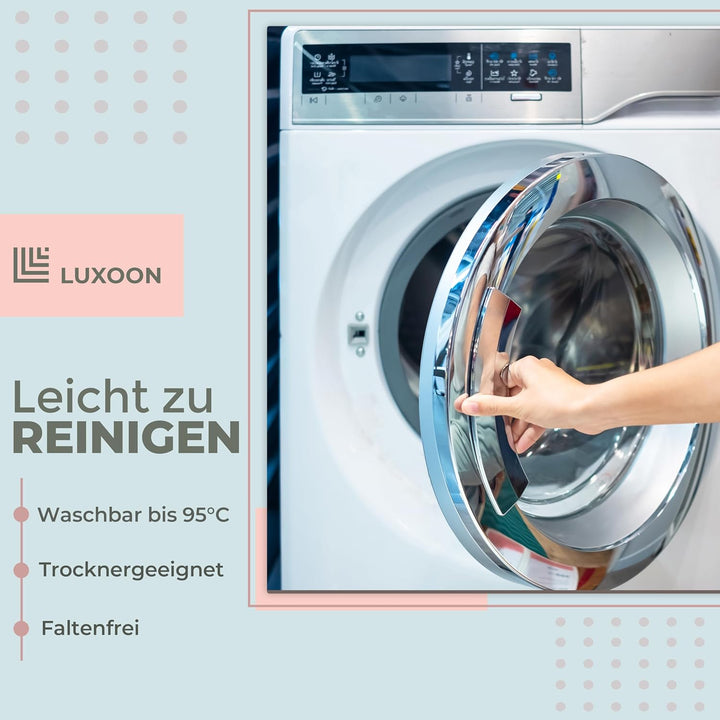 Luxoon 2er Pack Matratzenschoner 70x140 wasserdicht | Atmungsaktiver Schoner & Nässe-Schutz | matrat