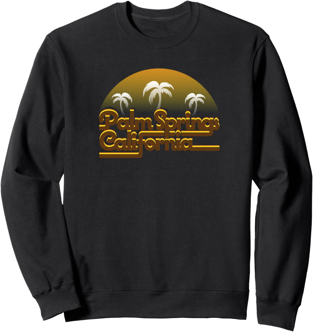 PALM SPRINGS CA LOGO RETRO Sweatshirt