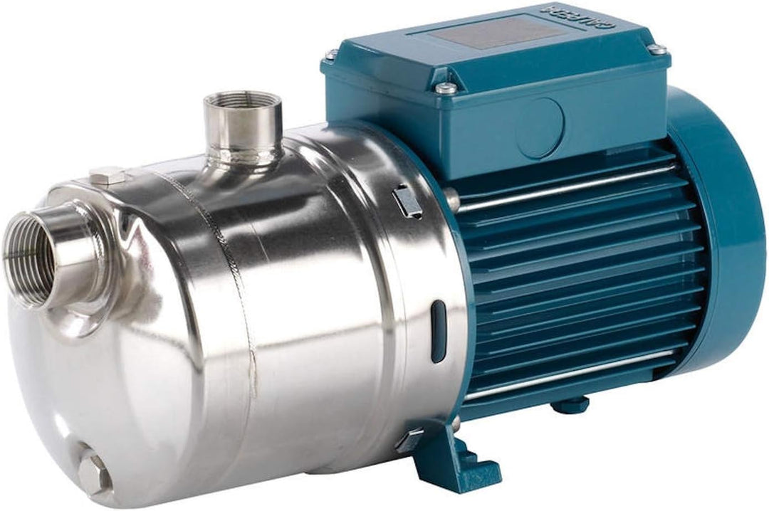 Calpeda MXHM 203E Elektropumpe, horizontal, einphasig, aus Stahl AISI 304