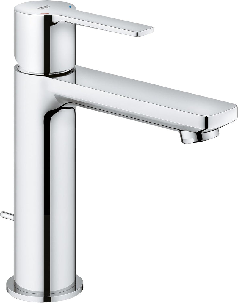 GROHE Lineare - Waschtischarmatur (wassersparend, S-Size, mit Zugstange), chrom, 32114001 Chrom S-Si