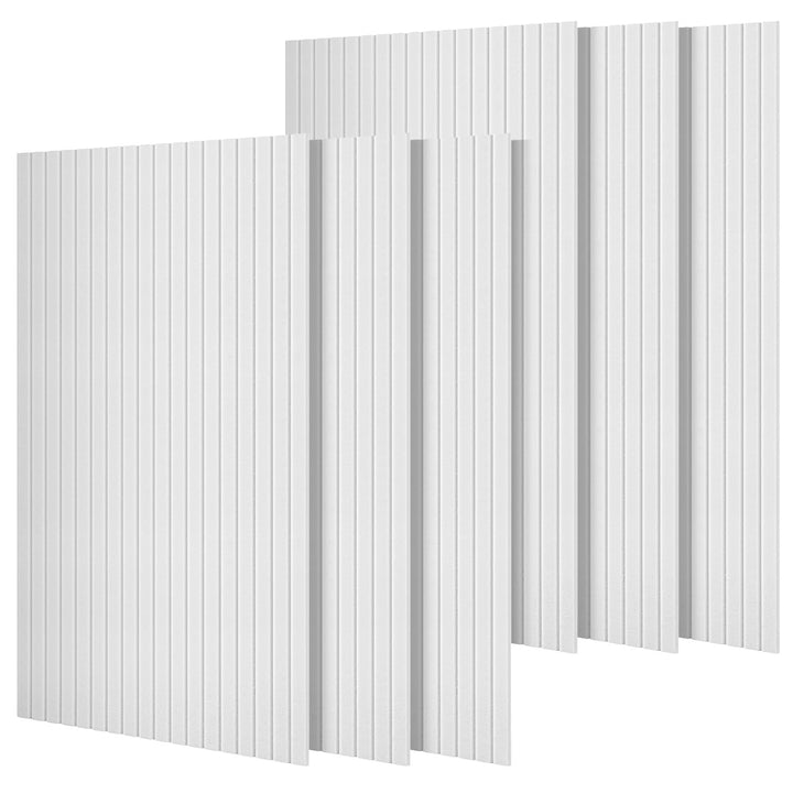Youyijia 6 Stücke Akustikpaneele selbstklebend, 120x60x0.9cm, Schalldämmung Schallschutz wand Schall