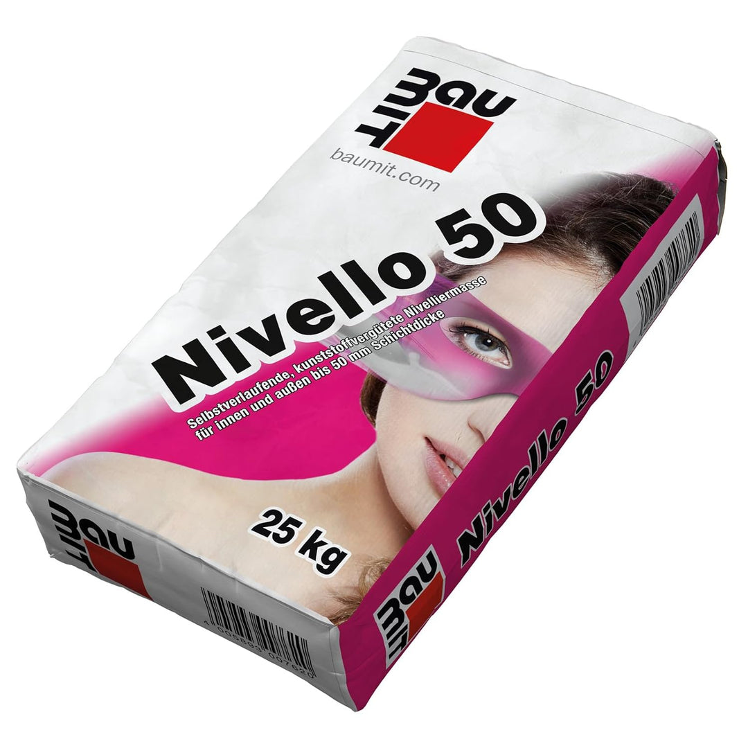 42x BAUMIT/Palette Nivelliermasse Nivello 50 25KG-Sack