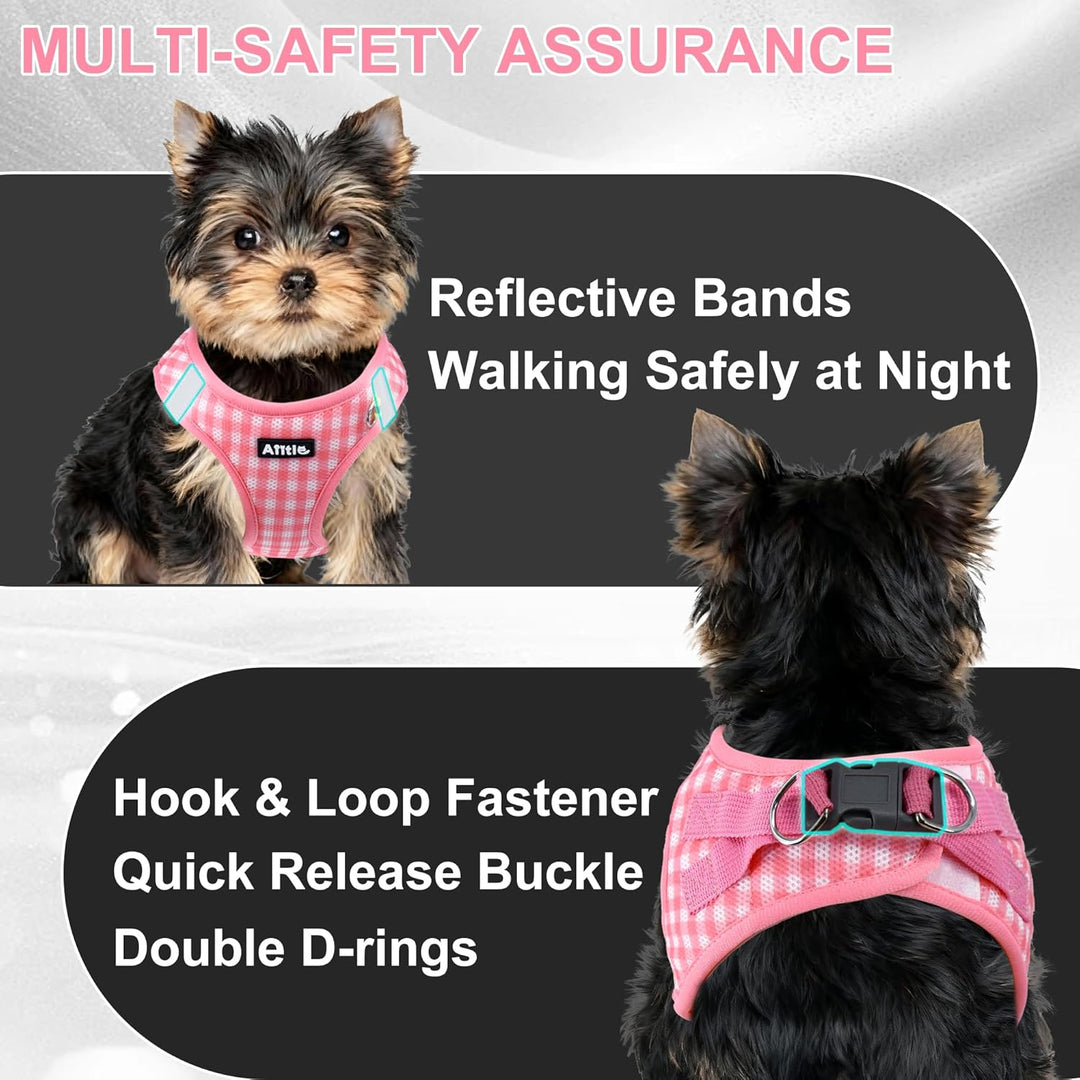 AIITLE Easy Walk Hundeweste, Geschirr und Leine, Set, Haustierbedarf, kein Ziehen, atmungsaktives Ne