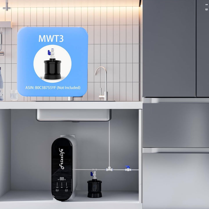 Frizzlife RO Umkehrosmose-Wasserfiltrationssystem - 600 GPD schnellen Fluss unter Waschbecken RO Was