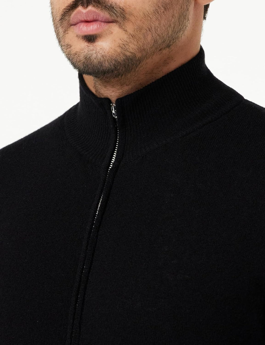 United Colors of Benetton Herren Strickjacke L Schwarz 100, L Schwarz 100