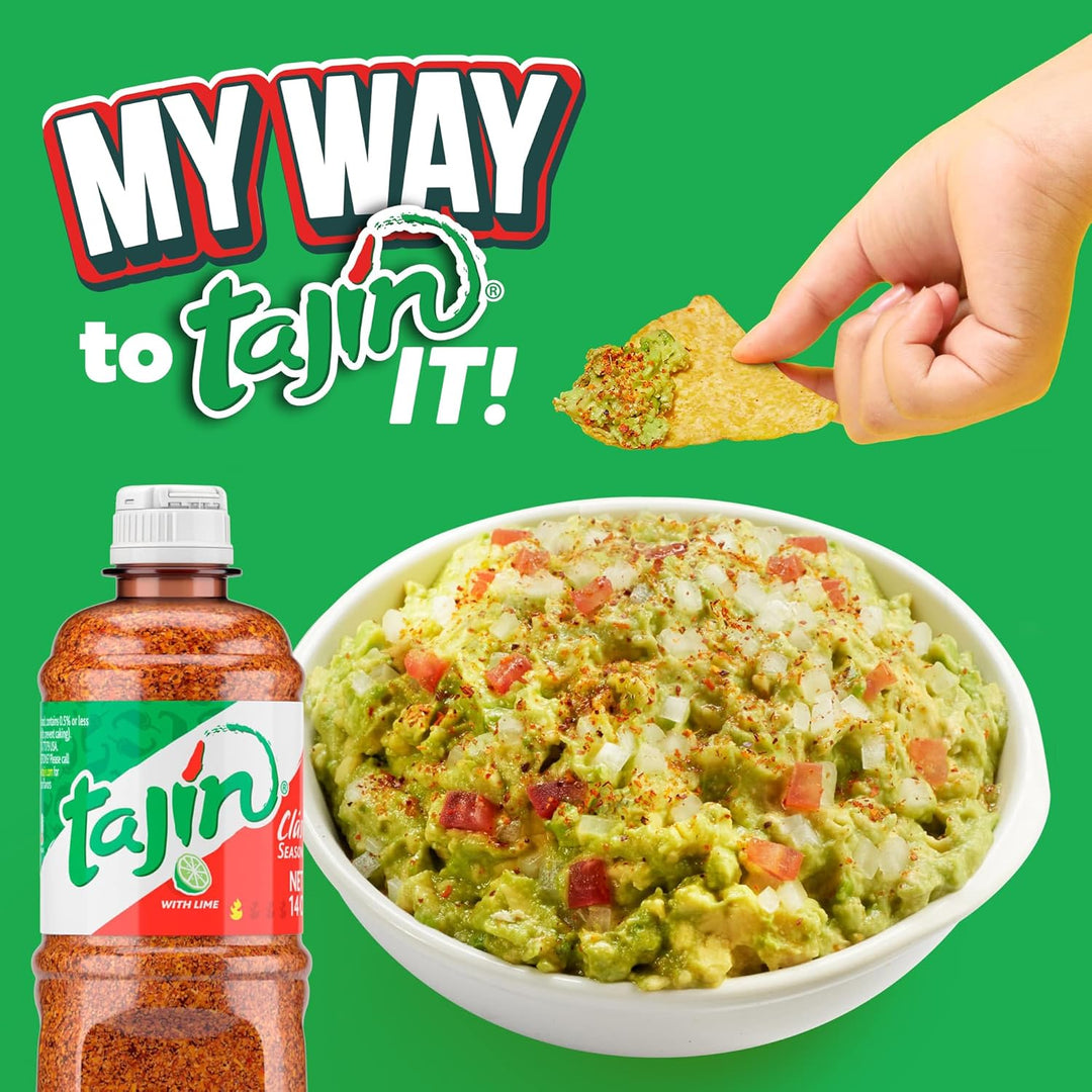 Tajín Clásico Gewürz 440 ml und Tajín Fruchtige Chamoy Sauce 446 ml Bundle (2 Stück)