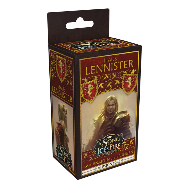 CMON, A Song of Ice & Fire – Haus Lennister Kartenaktualisierungen, Erweiterung, Tabletop, 2 Spieler