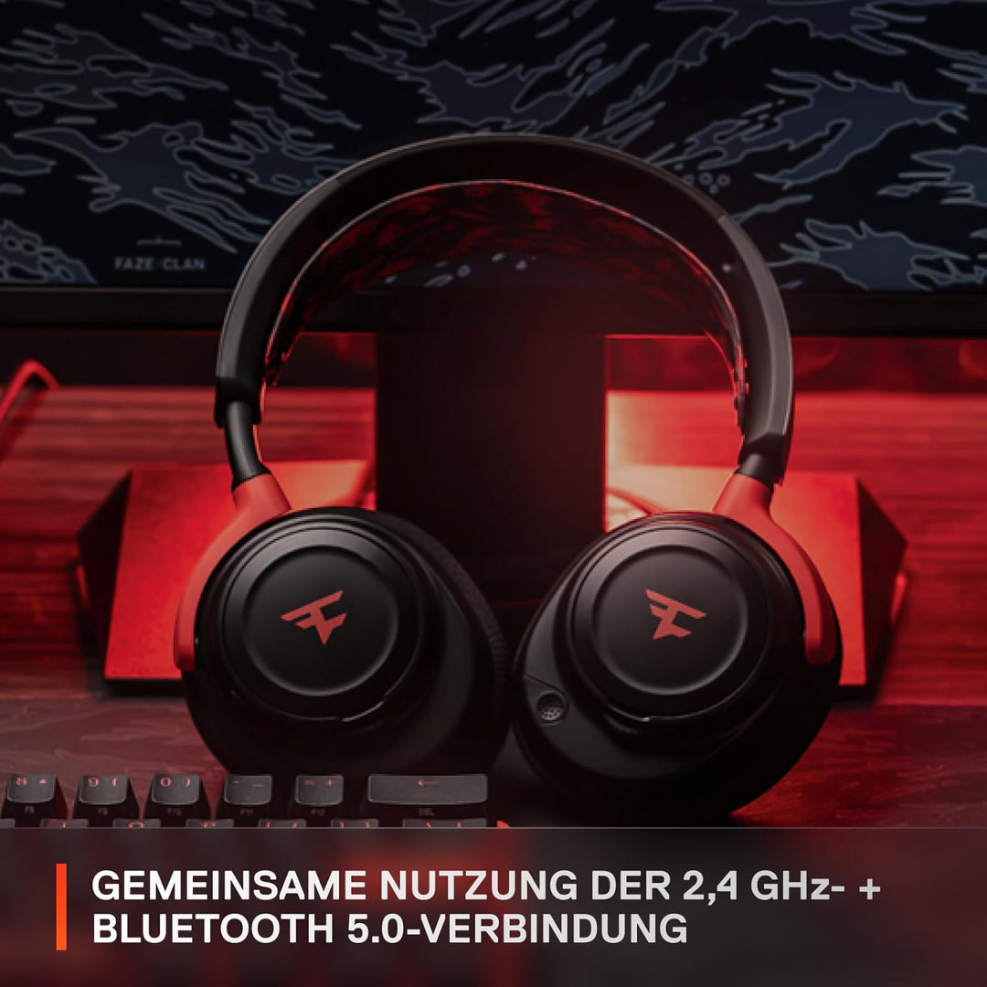 SteelSeries Arctis Nova 7 - Faze Clan Edition - Multi-Plattform-Wireless Gaming-Headset – Dual Wirel