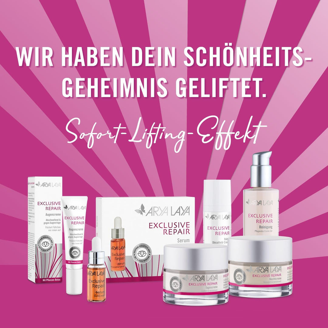 ARYA LAYA Exclusive Repair Tagescreme, 50 ml – Anti-Aging Creme für viele Hauttypen, Gesichts-Creme